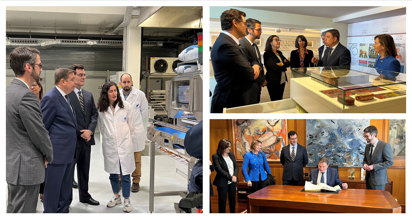 Visita do ministro Planas